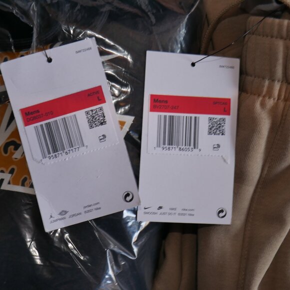 Nike Air Jordan Men's Jumpman Sweatsuit 2 PC Matching Club Fleece Tracksuit NWT - Picture 13 of 14